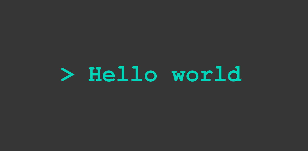 Hello World