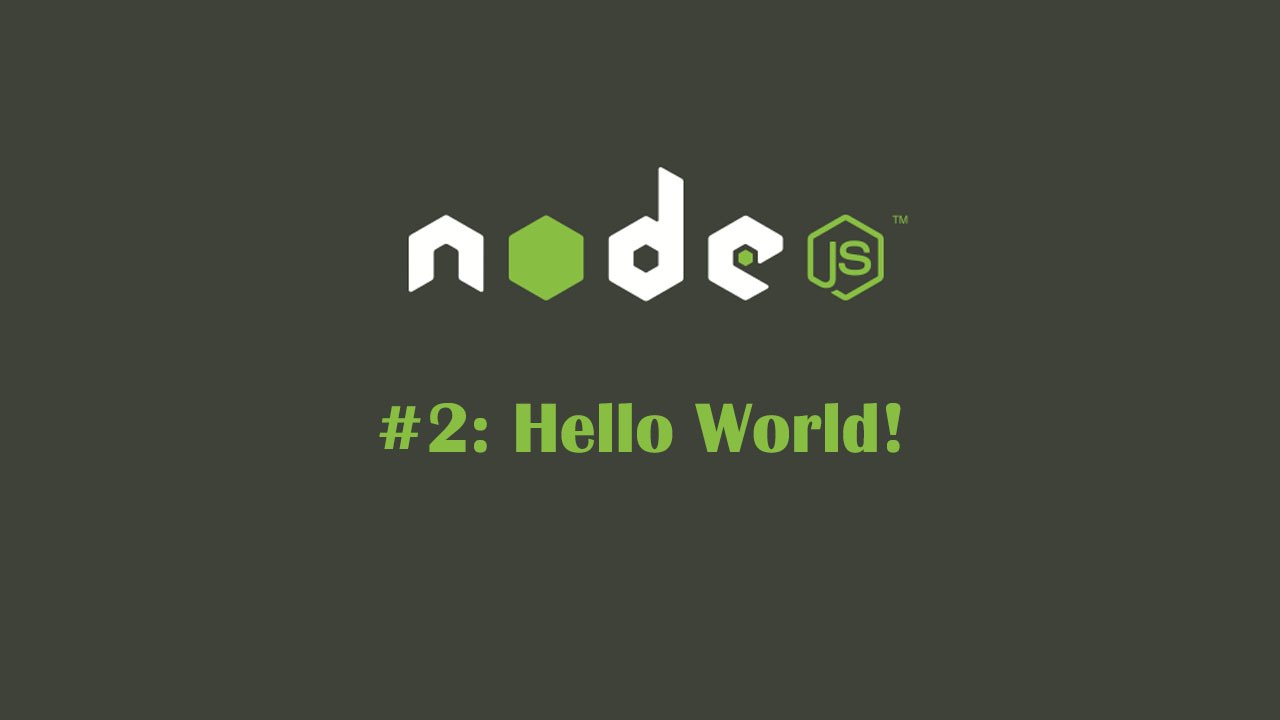 Cài đặt NodeJs và Chương trình đầu tiên