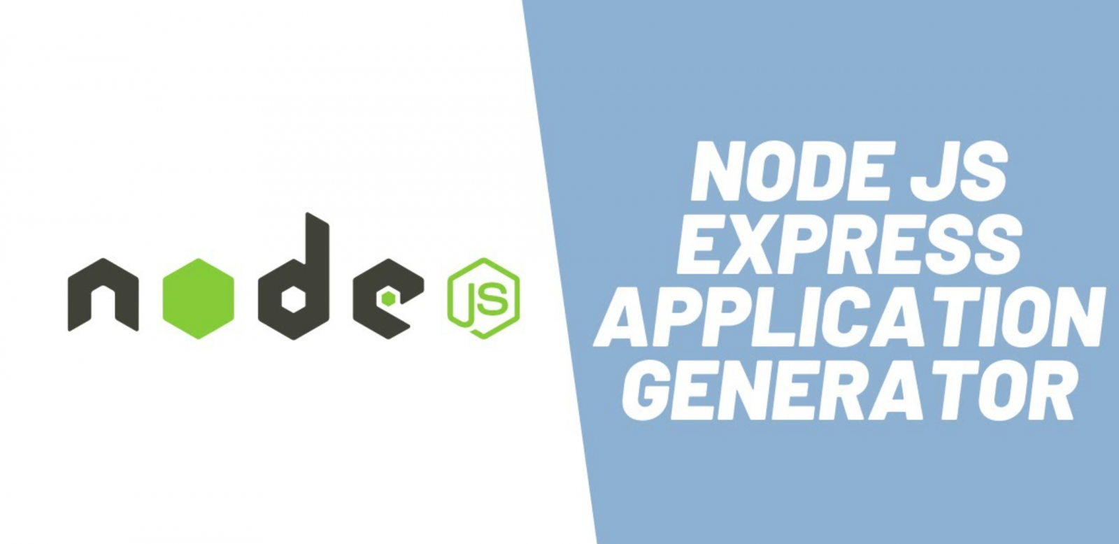 Ứng dụng đầu tiên với NodeJS và Express Framework